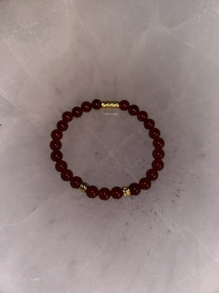 Carnelian Bracelet on Trey